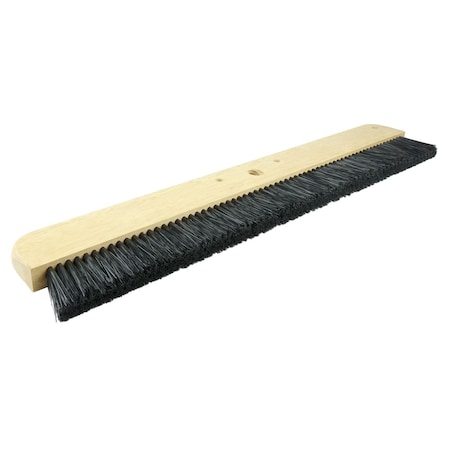 Weiler 24" Cement Finishing Brush, Black Polypropylene Fill, 2-1/4" Trim 79251